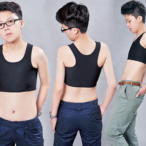 -HÀNG NHẬP KHẨU Áo nịt ngực thoáng khí dành cho cô nàng tomboy Liên hệ mua hàng 084.209.1989