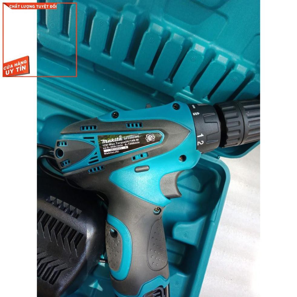 Máy khoan pin makita  12v DF330DWE |may khoan pin cam tay |may khoan pin