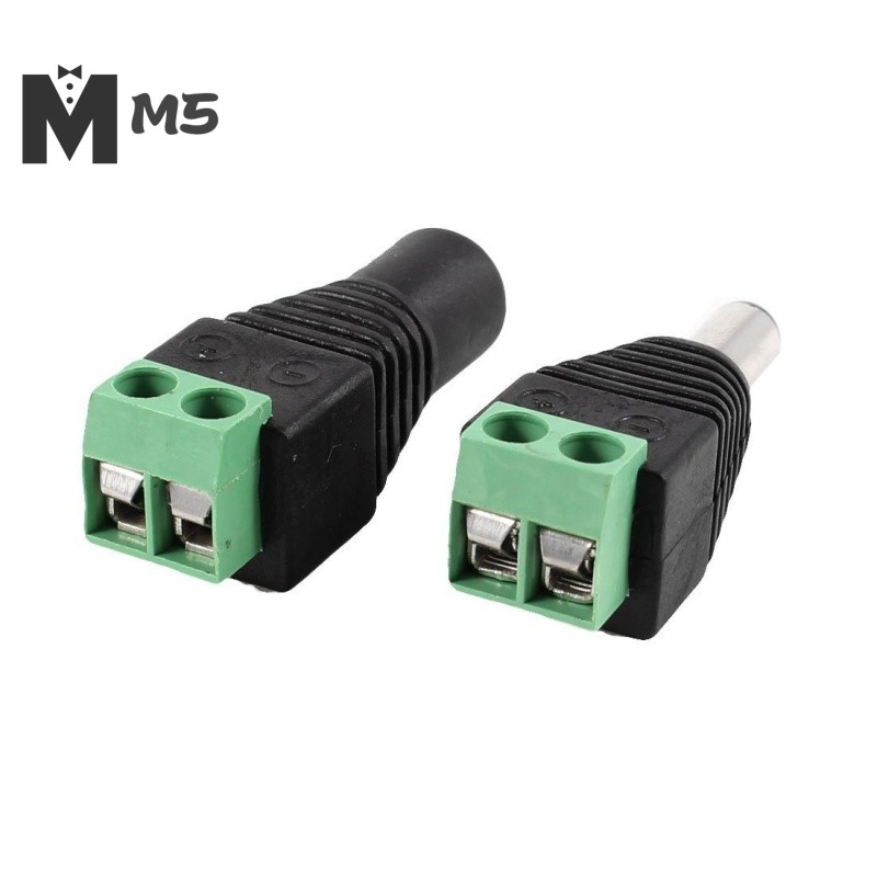 Set 2 Phích Cắm Nguồn Dc 5.5x2.1mm Chuyên Dụng