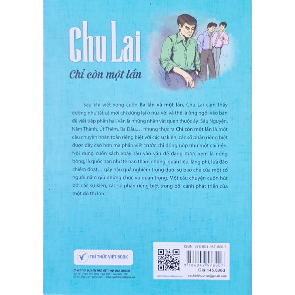 Sách - Chu Lai  Chỉ Còn Một Lần
