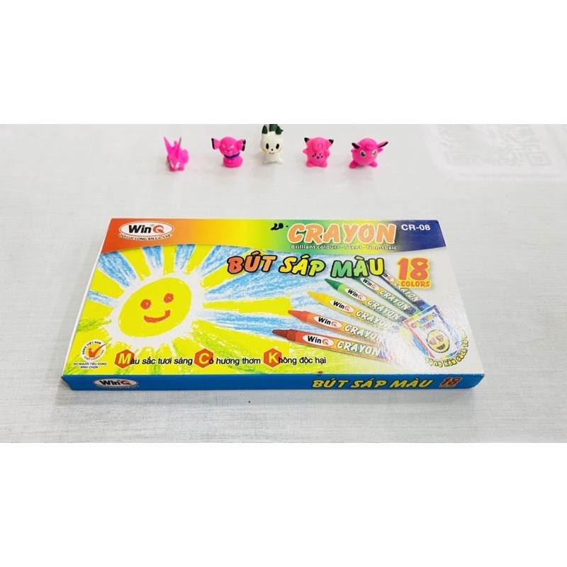 Bút sáp màu Win CR07,08