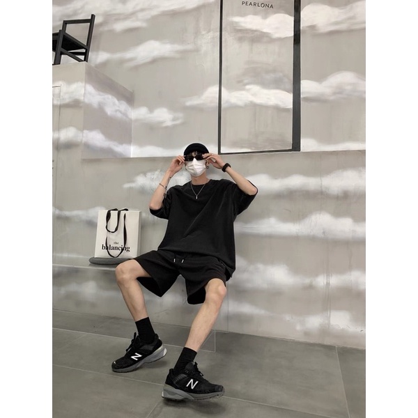 Set bộ trơn mùa hè phong cách unisex trẻ trung, năng động