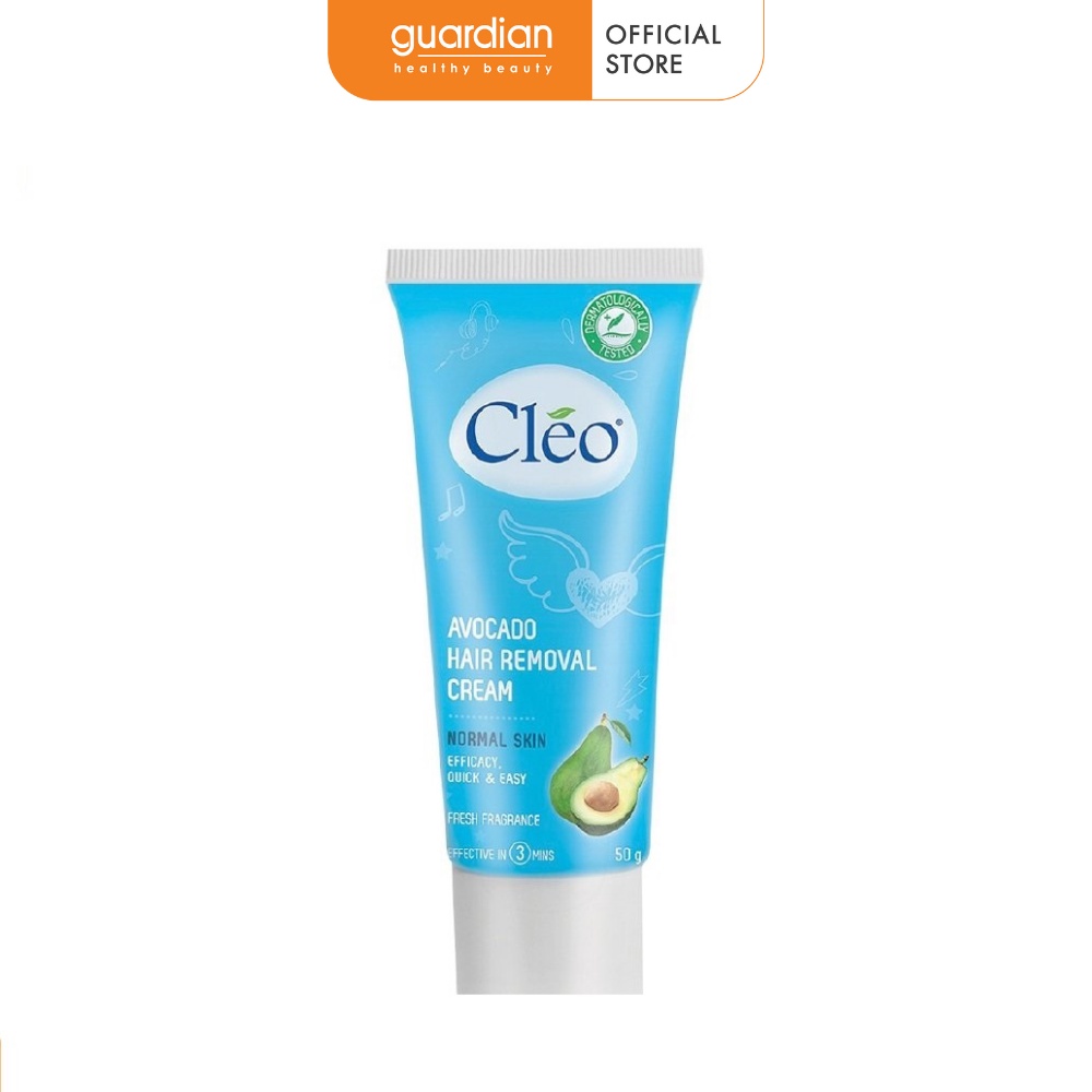 Kem Tẩy Lông Cho Da Thường Cleo Avocado Hair Removal Cream Normal Skin (25g)