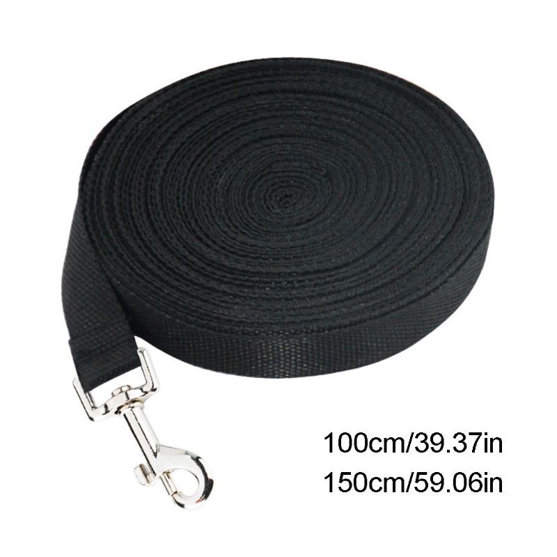 SEL♡♡ 10M/15M Faux Nylon Dog Leash Lead for Tracking Training Long Line Traction Rope