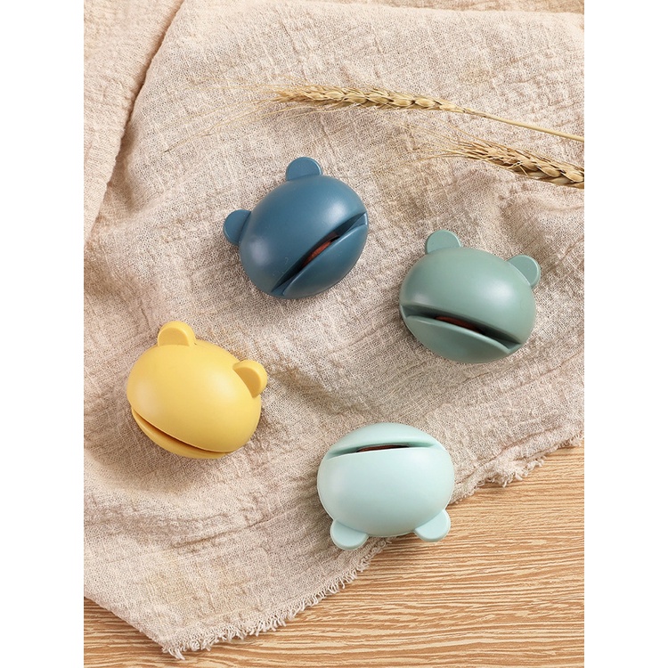 Dụng cụ mài dao mini hình ếch chống trượt xinh xắn tiện lợi