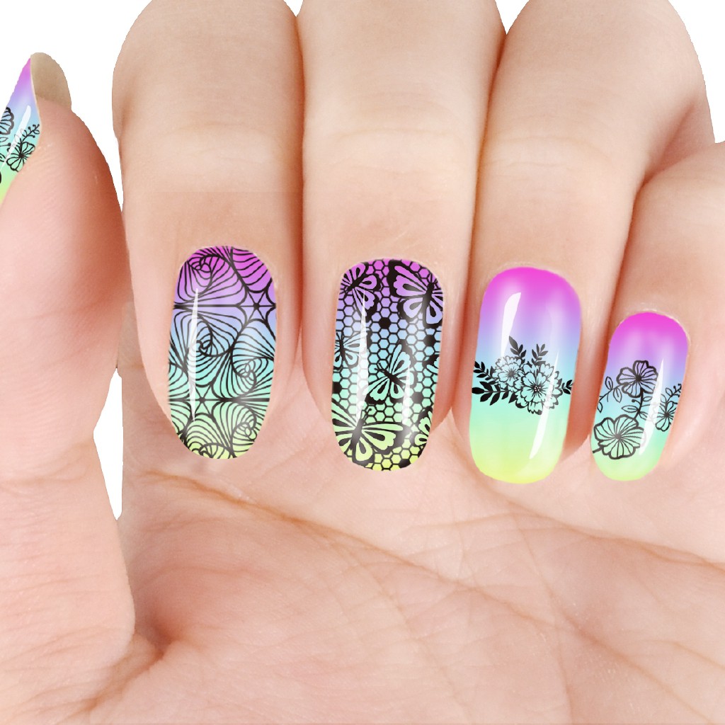 [Hàng mới về] Khuôn tạo họa tiết trang trí móng nghệ thuật