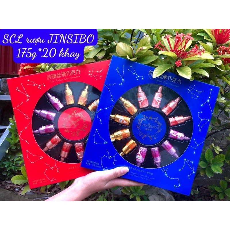 socola rượu hộp 12 chai