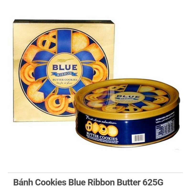 Bánh Cookies blue ribbon butter 625g