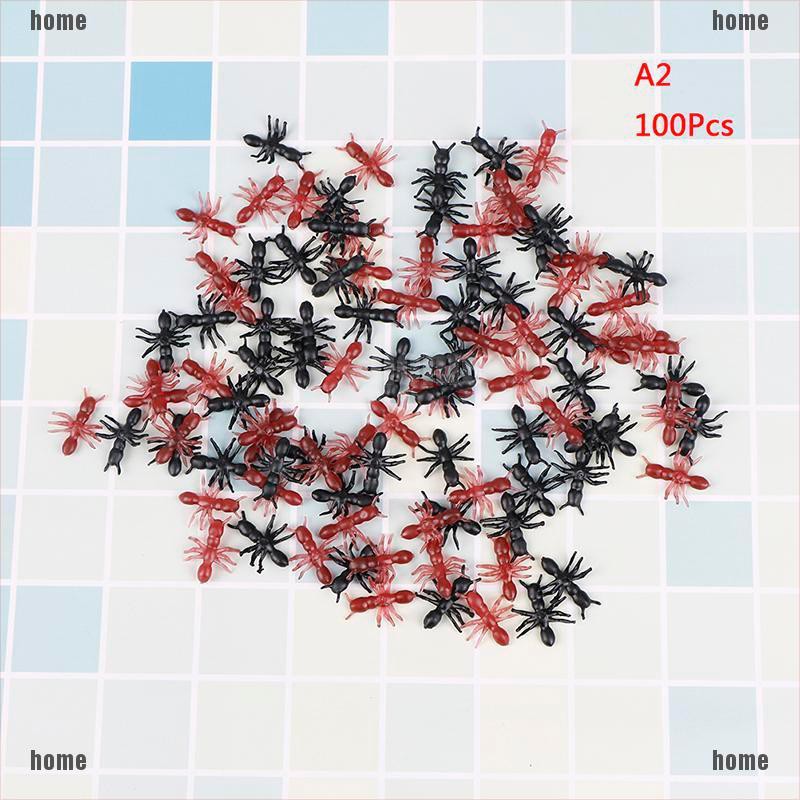 Set 50 / 100 / 200 Kiến Giả Bằng Nhựa Trang Trí Halloween