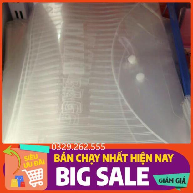 (FreeShip) Túi clear bag túi cúc bấm màu trắng đẹp