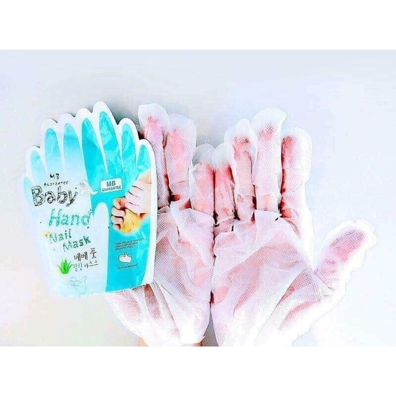 01 Gói Mặt nạ ủ tay Baby Hand Nail Mask Thái Lan