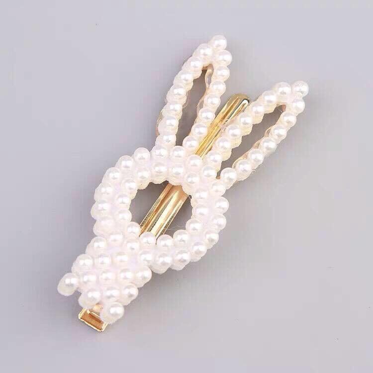 Set 20 kẹp tóc ngọc trai phong cách Hàn Quốc - Cặp tóc phụ kiện sang chảnh - Chất liệu hợp kim bền chắc