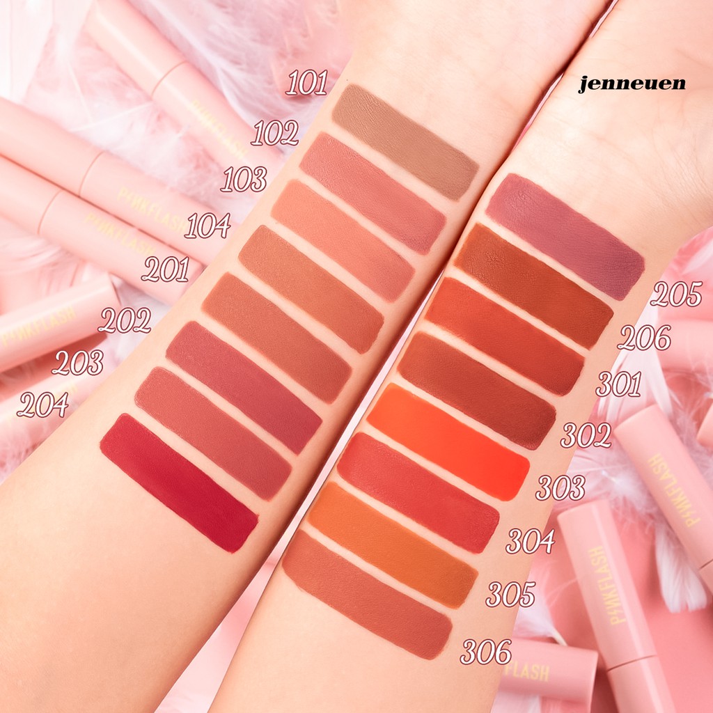 [Hàng mới về] Son môi dưỡng ẩm chống thấm nước lâu trôi trang điểm xinh xắn cho bạn nữ