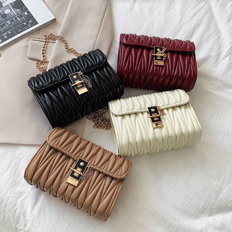 Túi xách nữ giá rẻ ROSE BAGS túi đeo chéo nữ HJDD | BigBuy360 - bigbuy360.vn