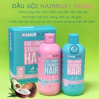 (Y hình) Cặp gội xả hair-burst tinh chất dừa bơ 350mloo