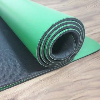 Thảm tập yoga lypro định tuyến cao su non pu cao cấp dày 6mm dụng cụ thể thao tặng kèm túi đựng thảm đẹp
