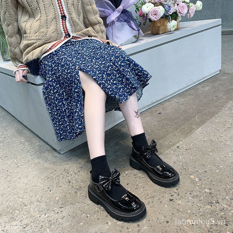Giày Búp Bê Nữ Mũi Tròn Phong Cách Nhật Bản Nhật Bản 21 | BigBuy360 - bigbuy360.vn