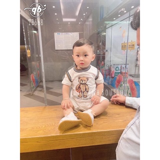 Body gấu xám cực xinh bé trai sơ sinh đến 1y