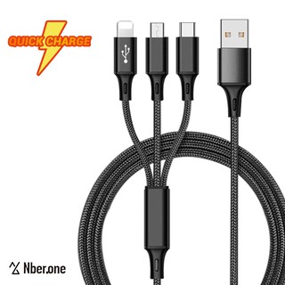 Dây Cáp Sạc Nhanh 2.4a Cho Iphone Android