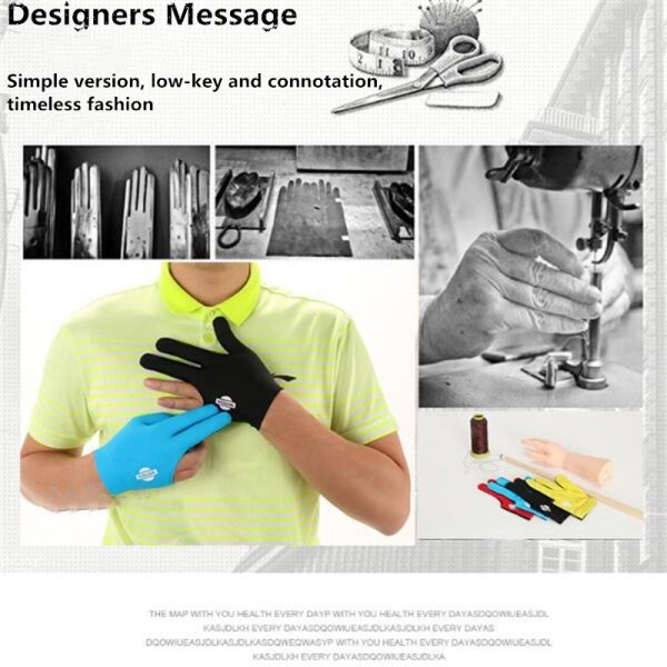 Găng tay 3 ngón cho chơi bi da