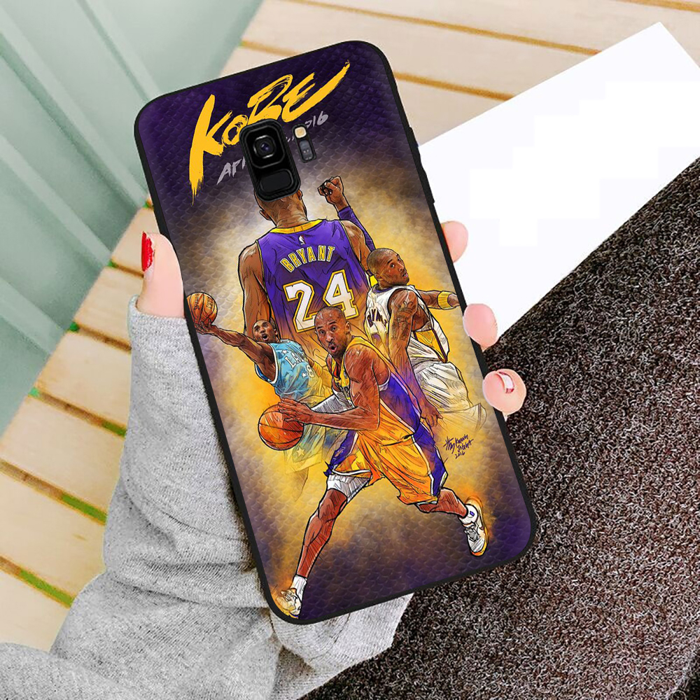 Ốp Điện Thoại Tpu Silicon Mềm Hình Kobe Bryant Cho Samsung Galaxy Note 8 9 10 Lite Plus Note 20 Ultra