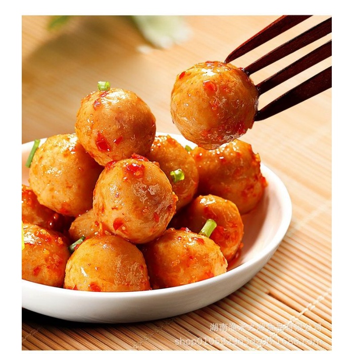 Chả Cá Viên Tẩm Vị Cay Siêu Ngon - Đồ ăn vặt Snackfoodbysuri