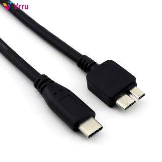 Cáp Dữ Liệu Usb 3.1 Type-C Male Sang Usb 3.0 Micro B Cho Tablet / Phone Hdd