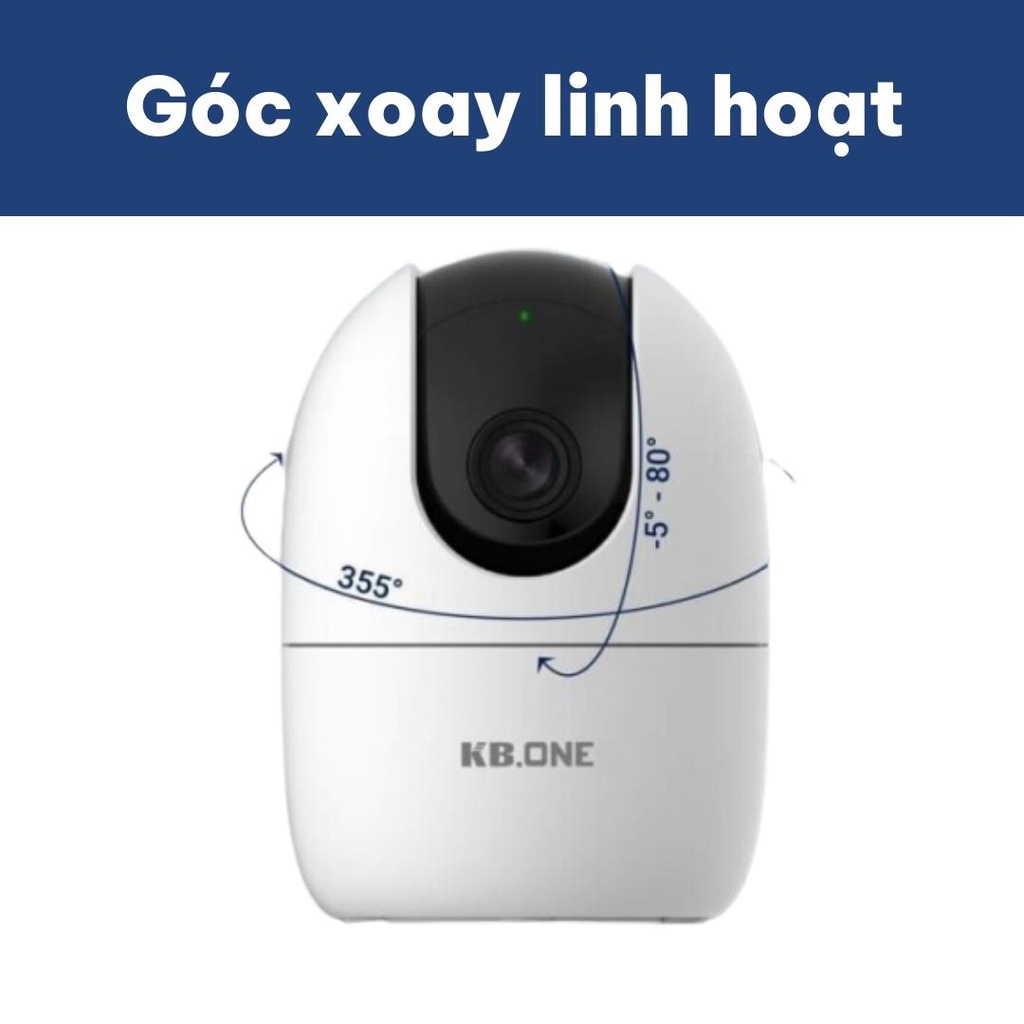 Camera không dây KBVISION, Camera WIFI IP KB ONE KN-H21P Full HD 1080p, 2.0 Megapixel | BigBuy360 - bigbuy360.vn