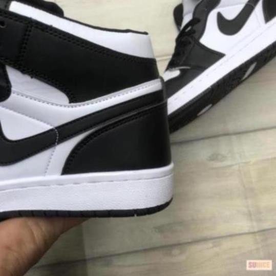 ⚡XẢ KHO⚡ Giày thể thao Nike_air Jodan cao cổ đen trắng chất