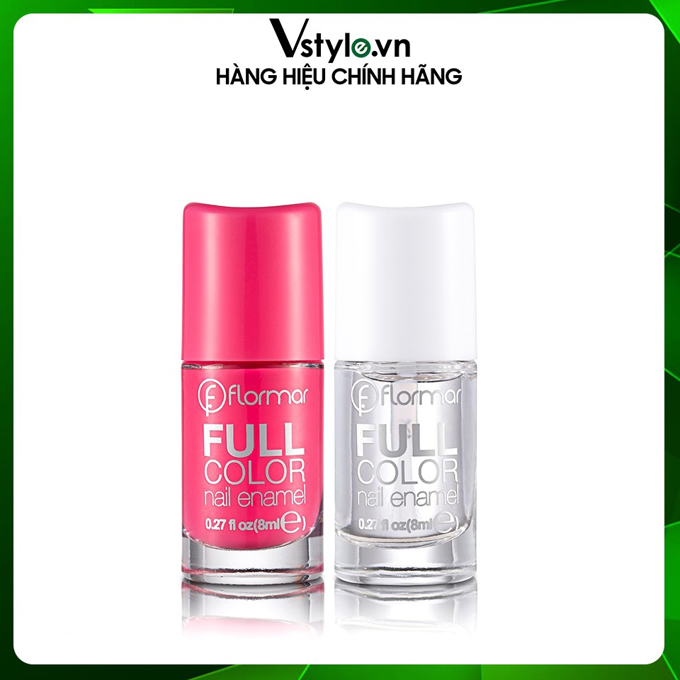 Combo Sơn Móng Tay Flormar Full Color Nail Enamel Màu Hồng FC35 - Sơn Bóng Flormar Full Color Nail Enamel  FC36 Flormar