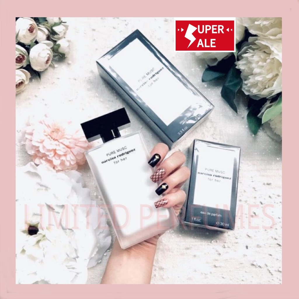 Mẫu thử Nước hoa Narciso Rodriguez Pure Musc 5ml/10ml/20ml EDP Spray [LimitedPerfume] | Thế Giới Skin Care
