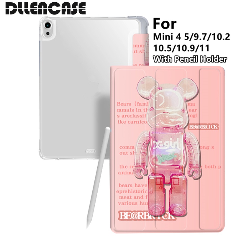 Ốp Dllencase TPU thích hợp cho iPad 2021 Pro 11 2019 2020 10.2 7/8th 2018 9.7 5 / 6th Mini 4 5 Air 4 10.5 10.9 A231