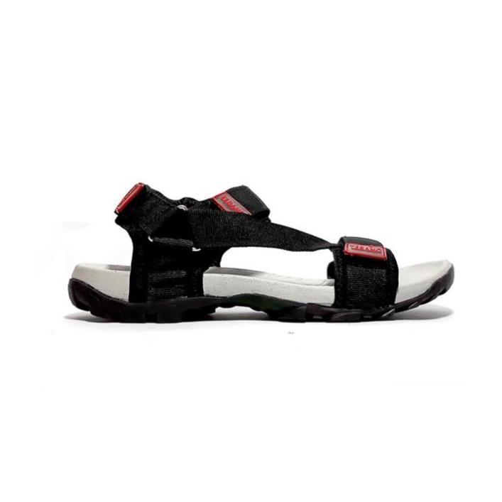 Giày Sandal Teramo quai chéo - TRM10 đen -new221