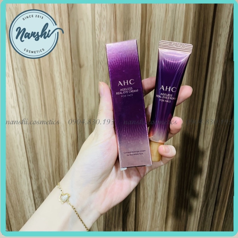 Kem Dưỡng Mắt AHC Ageless Real Eye Cream For Face 12ml