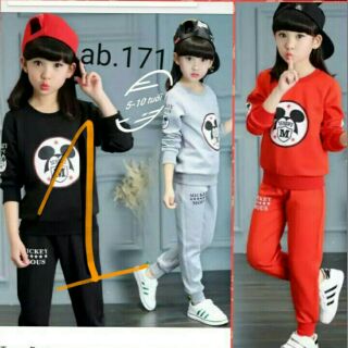 Bộ bé trai bé gái chuột Mickey