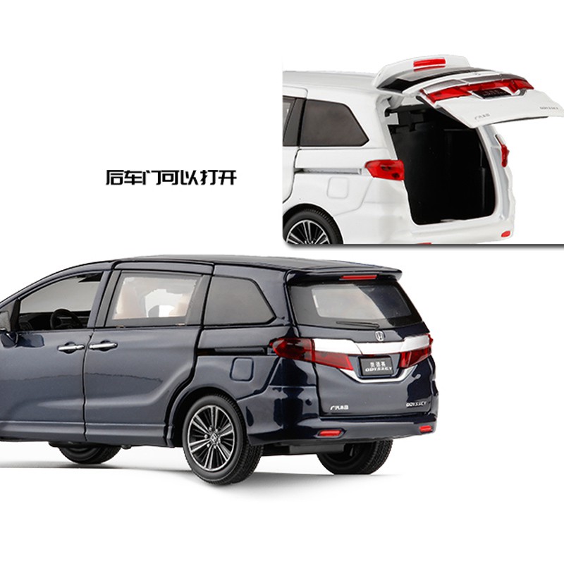 Honda HONDA ODYSSEY Xe Kinh Doanh Hợp Kim Xe Mô Hình 1: 32 Kéo Lại Âm Thanh Đèn Mô Hình Xe Bé Trai Trẻ Em Kim Loại Cửa Sáu Mở Đồ Chơi Trang Trí Xe Ô Tô Bộ Sưu Tập Đồ Trang Trí