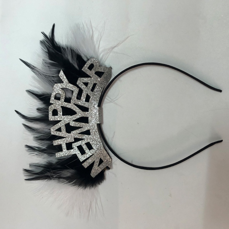 Băng Đô Cài Tóc Hình Vương Miện Giáng Sinh Năm Mới