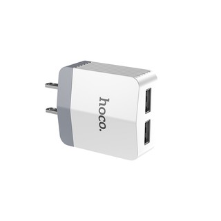 Củ sạc nhanh 2 cổng hoco c13b cho điện thoại/ máy tính bảng
