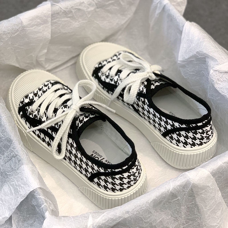 CHZK Giày Thể Thao Canvas Đế Dày Thời Trang Hàn Quốc