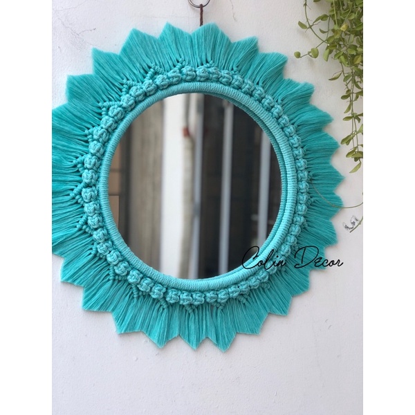 [Mã SKAMLTSM9 giảm 10% đơn 99K] Khung Gương tròn D30, D40 để làm Macrame, trang trí decor