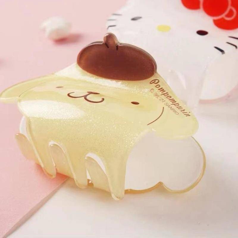 Kẹp tóc hoạt hình Trumpet Sanrio hoạt hình chó Cinnamon Melody Nhật Bản