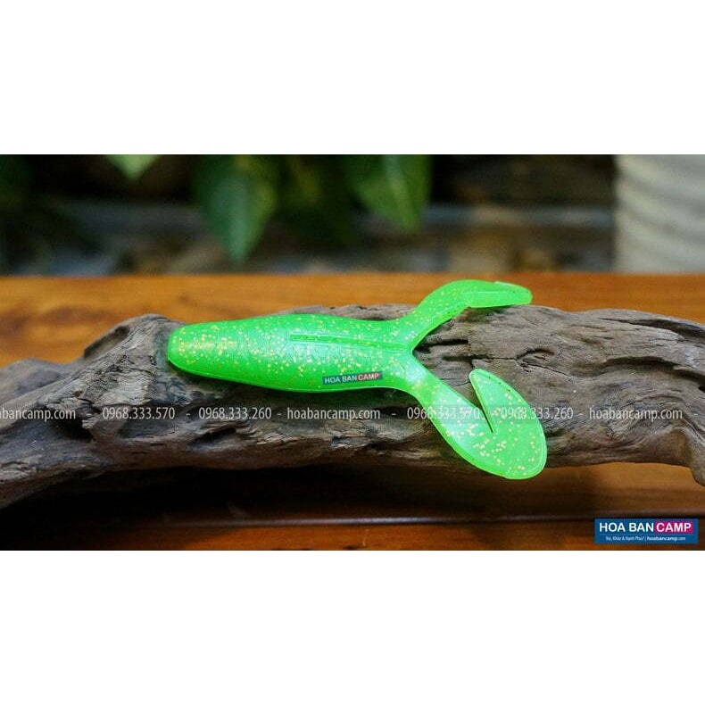 Mồi Mềm Ribbit Thailand Kèm Lưỡi | Vỉ 4 Con