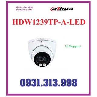 Camera Dome HDCVI 2.0 Megapixel DAHUA HAC-HDW1239TP-A-LED MÃ MỚI HAC-HDW1239TP-A-LED-S2