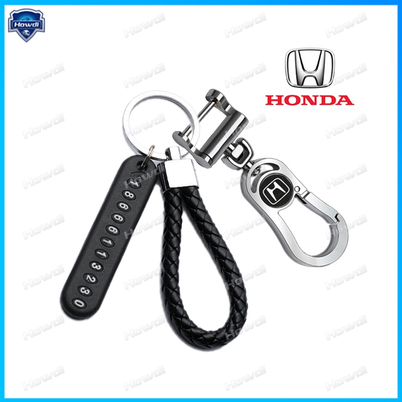 Móc Khóa Bằng Thép Không Gỉ Cao Cấp Có logo Cho Honda