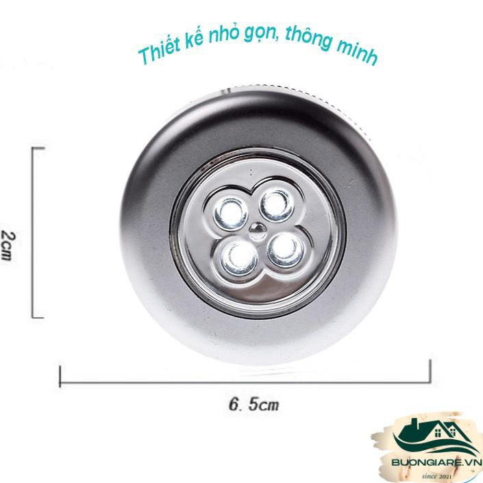 Đèn Led Cảm Ứng 4 Bóng Dán Tường Tiện Dụng