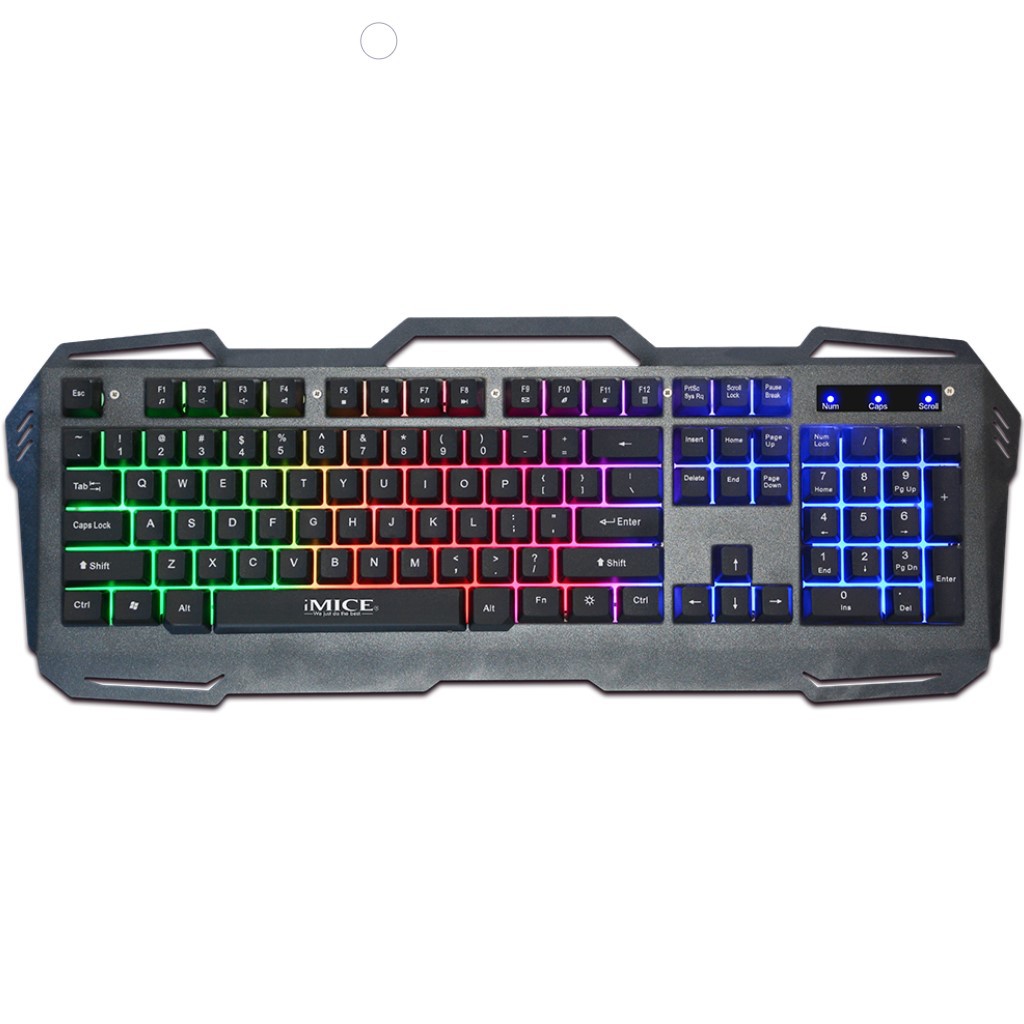 [Mã SKAMSALE03 giảm 10% đơn 200k] Bàn Phím Giả Cơ Gaming Có LED IMICE AK400