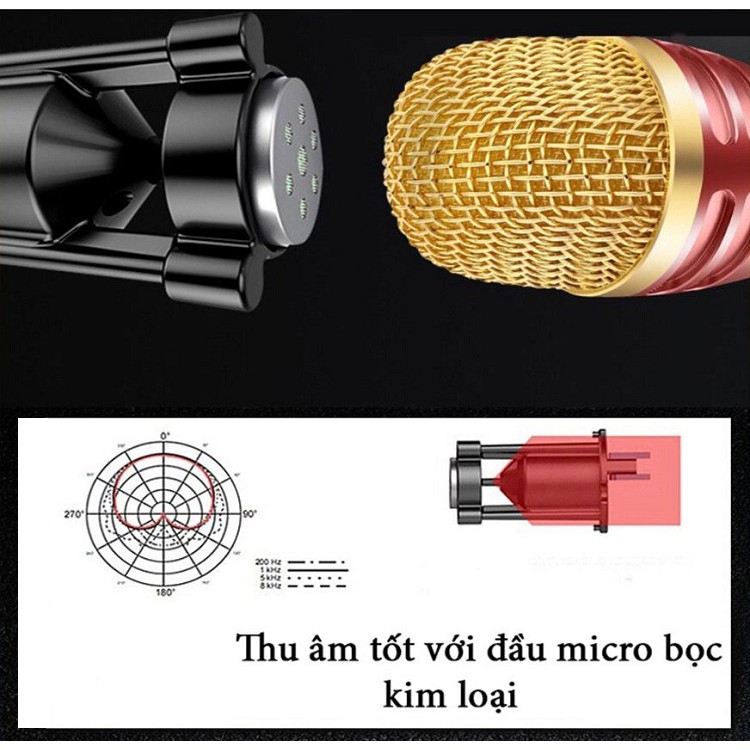 [Mã ELHACE giảm 4% đơn 300K] MICRO C28, MIC THU ÂM CAO CẤP HÁT LIVESTREAM KARAOKE CÓ CHẾ ĐỘ AUTOTUNE - THẾ HỆ MỚI