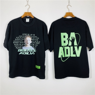 ADLV Áo Thun Thể Thao Tay Ngắn Vải Cotton In Họa Tiết Thời Trang Cho Nam Và Nữ