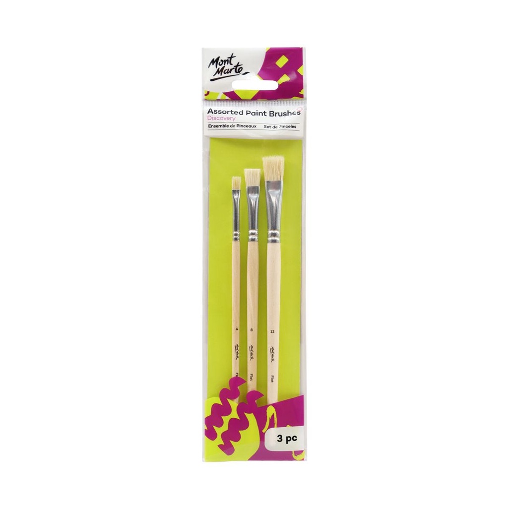 Bộ cọ vẽ, bút lông brush set arcylic Mont Marte 4-5 món BMHS0038/39/40/42/43