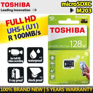Thẻ nhớ MicroSDXC Toshiba M203 128GB